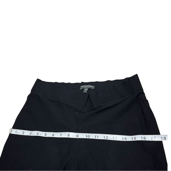 Eileen Fisher Black Pull On Crepe Stretchy Casual Pants Size S - Picture 5 of 13